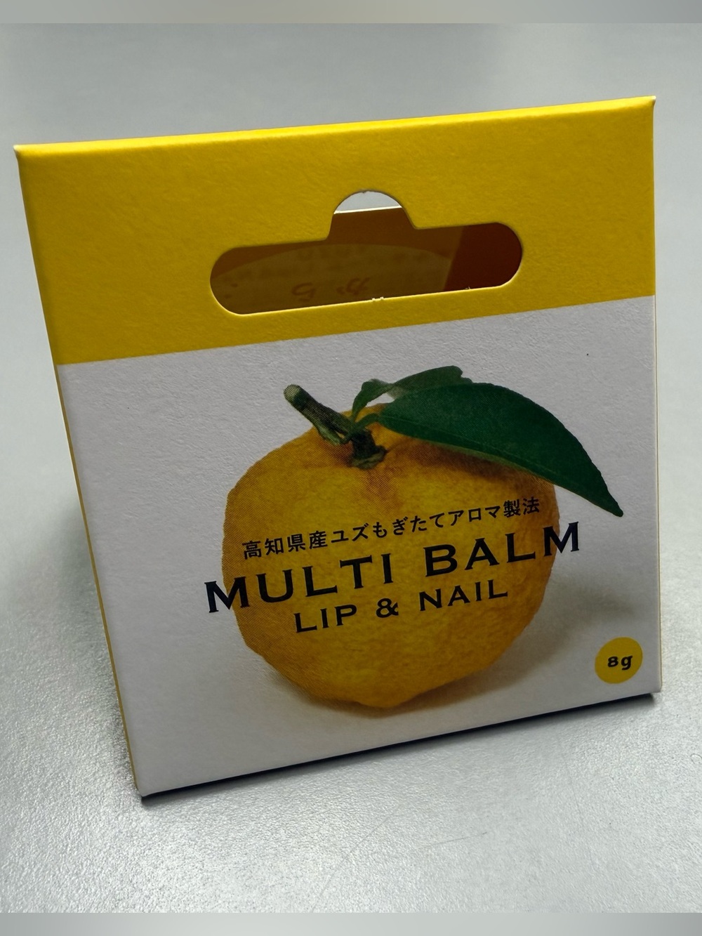 Multi Balm Lip & Nail, Yuzu, Made In Japan